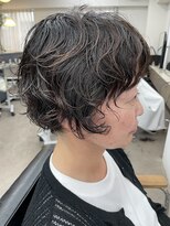 ユノ(juno) 【中目黒】ショートボブのふわふわウェーブパーマ♪大人ショート