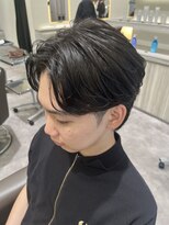 アース 名駅店(HAIR&MAKE EARTH)&nbsp;センターパート×ニュアンスパーマ