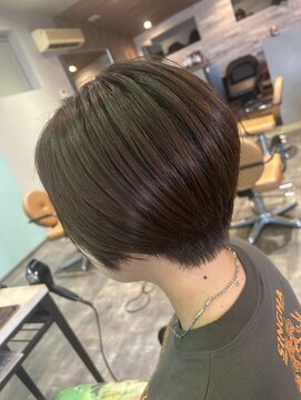 ステレオ ヘアデザイン 安城店(STEREO HAIR DESIGN) …レディースショート(8月)…