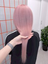 ベレーザ 渋谷神南(Beleza) 16256ブリーチ＆ダブルカラー渋谷ホワイトピンクモーヴピンク