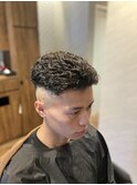 メンズショートパーマ