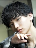 波巻きスパイラルラルフパーマ