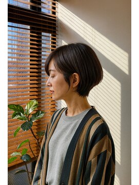 コポル(Copol) まわりと差がつく大人ショート×アッシュグレージュ