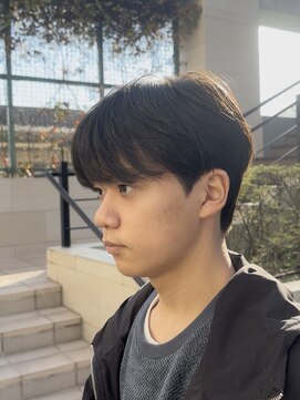 スタイル 成城学園前(STYLE) メンズ 韓国マッシュ 毛流れパーマ メンズパーマ