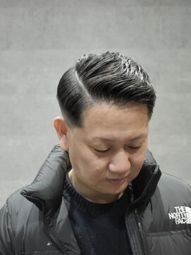 サイドパート/メンズカット/メンズ / バーバー/理容室 