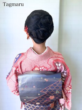 和装ヘアセット☆華やかな抱き合わせ