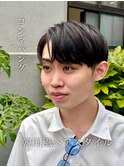 韓国風コンマヘア/コンマバング/韓国ヘア/大人マッシュ