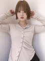 ソレイユトウキョウシブヤ(SOLEIL TOKYO shibuya) ボブに顔周りはレイヤーを入れて優しいトーンでおしゃれに。