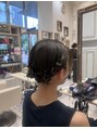 フェリーアヴェダハルミ(FEERIE AVEDA HARUMI) ボブでもカチモリできます(^^)!