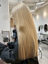 ラック 表参道(LUCK) 抜きっぱなしブロンド/ケアブリーチ/ハイトーン/ブロンド