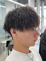 エルマーク 四条烏丸(L-MARK)&nbsp;ツイストスパイラル/スパイラルパーマ/メンズ/マッシュ/眉毛