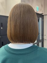 エルフレームバイワンラヴェスト(L'FLAME by one Lovest)&nbsp; 顔周りレイヤー/ダブルカラー/ケアブリーチ/ミニボブ/長野駅前