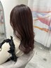 【内藤指名限定】艶カラー+3stepトリートメント