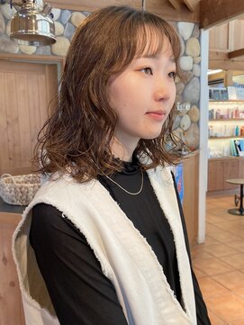 ラパンセベージュ(LA PENSEE BEIGE) LA PENSEE / beige 田川 / ミディアムパーマ