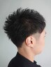 【メンズ限定!!】カット+シャンプー+眉カット ¥4300