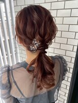 フェリーチェ 六本木店(Felice)&nbsp;ローポニー　ヘアセット　お呼ばれヘア　参列