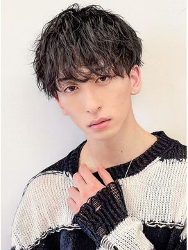 クオール(Quol) ツイスパ×マッシュウルフ◎韓国風似合わせメンズカット