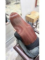 ラボアン 梅田店(lab.em.)&nbsp;髪質改善×暖色ボブスタイル