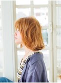 秋髪外国人風バレイヤージュアディクシーカラー☆