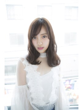 サロンドミルク 原宿(salon de MiLK) 【salon de MiLK 原宿】透明感ゆるふわカール×イルミナベージュ