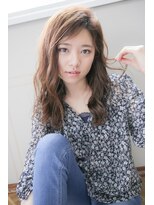 サロン ド コッソン&nbsp;［せんげん台駅/せんげん台］ラフさが可愛いゆるふわセミロング