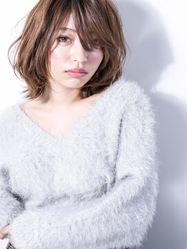 カバーヘア ブリス 戸田公園西口店(COVER HAIR bliss) *bliss戸田公園*斜めバングとひし形シルエット小顔くびれミディw