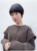 【yuka】黒髪シンプルショート