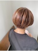 【志治幸佳】白髪隠しハイライト