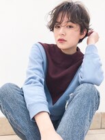 エムスラッシュ みなとみらい馬車道店(M SLASH)&nbsp;M.SLASH馬車道/くせ毛風/ダークアッシュ/ルーズ/シースルーz1