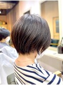 丸みショートスタイル