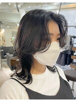 アクアオモテサンドウ(ACQUA omotesando)&nbsp;＊韓国風ヨシンモリカット！くびれミディアムレイヤーカット！