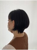 前下がりショートボブ