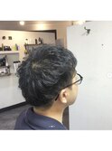 抜け感UP！くせ毛でニュアンスパーマ風【カミケン方木田店】