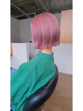 ソウ(SOU) 【ken】ハイトーン切りっぱなしボブ