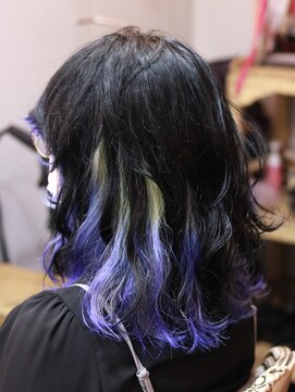 キミ(kimi) 【kimi自由が丘】ブルージュ×ターコイズ×ラベンダー