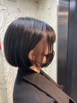 ロッソバイアルター 鎌取(ROSSO by aL-ter) 【チェリーブラウン/フェミニンロング/束感ショートボブ】