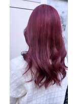 ヒップスデコ(Hip's deco)&nbsp;1ブリーチでできる☆カシスピンク♪ピンクパープル☆