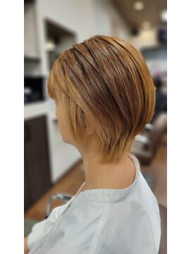 ナチュラルドットエフ(natural・f ) ショートボブ