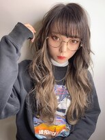 ヘアアンドメイク サファイア 豊橋店(ヘア&メイク SAPPHIRE)&nbsp;#ガーリーヘア#グレージュ#グラデーションカラー#プルエクステ