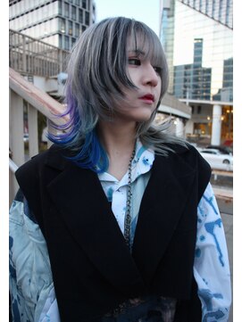 ディーン 名駅店(DEAN) ボブウルフ シャギーウルフ インナーカラー 名古屋 名駅