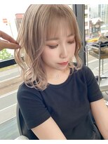 ガルボ ヘアー(garbo hair)&nbsp;#ハイトーン#ブロンド#10代#20代#高知