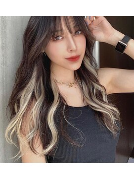 ルフレ 新宿歌舞伎町店(Reflet) プルエクステ/インナーカラー/ホワイトカラー