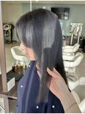 透けるシルバー