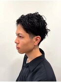 メンズオールバック