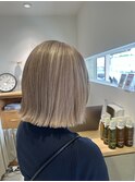 くびれヘア/アプリコットオレンジ/夏のヘアアレンジ/蟹江