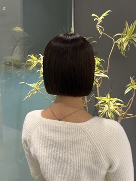 ザザ 高田馬場(ZA/ZA) ナチュラルストレートボブ