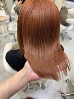 アナ ラーナ(Anna Lanna)&nbsp;アプリコットオレンジ×髪質改善トリートメント＊森本ひろか＊