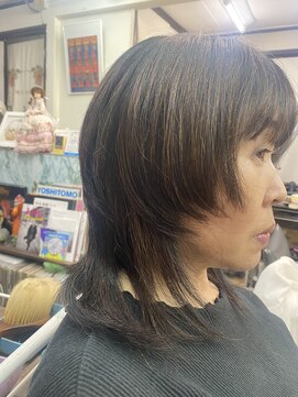 マリ美容室 白髪ぼかしライトヘナ／ハイレイヤー