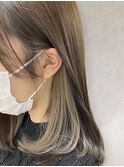 20代30代40代大人かわいいセミロングレイヤー★インナー