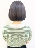 【morio成増/玉井】ミニボブ　アッシュカラー